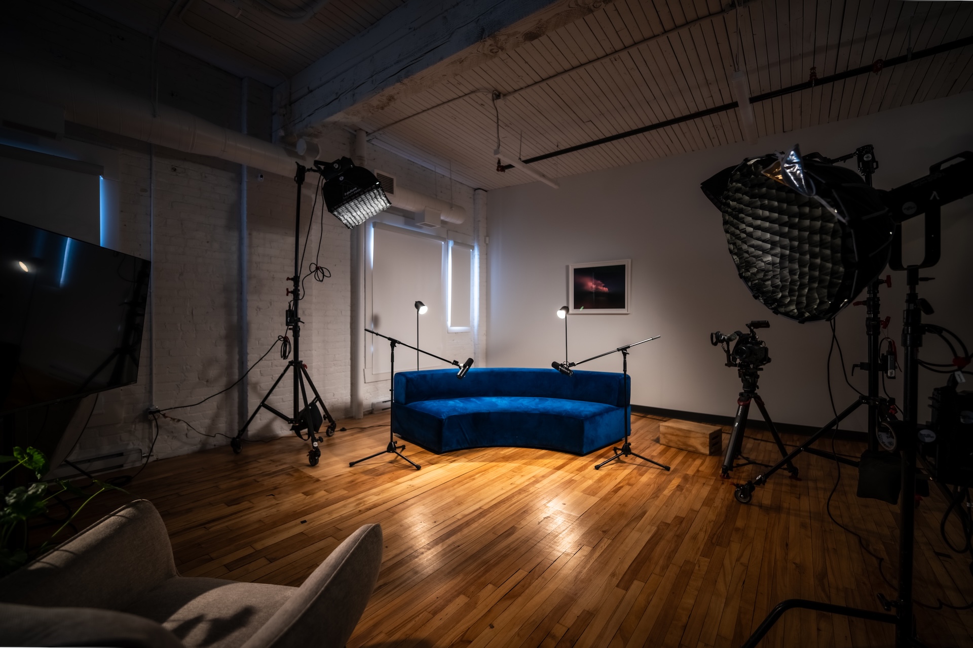 Espace de création et balados Studio Space